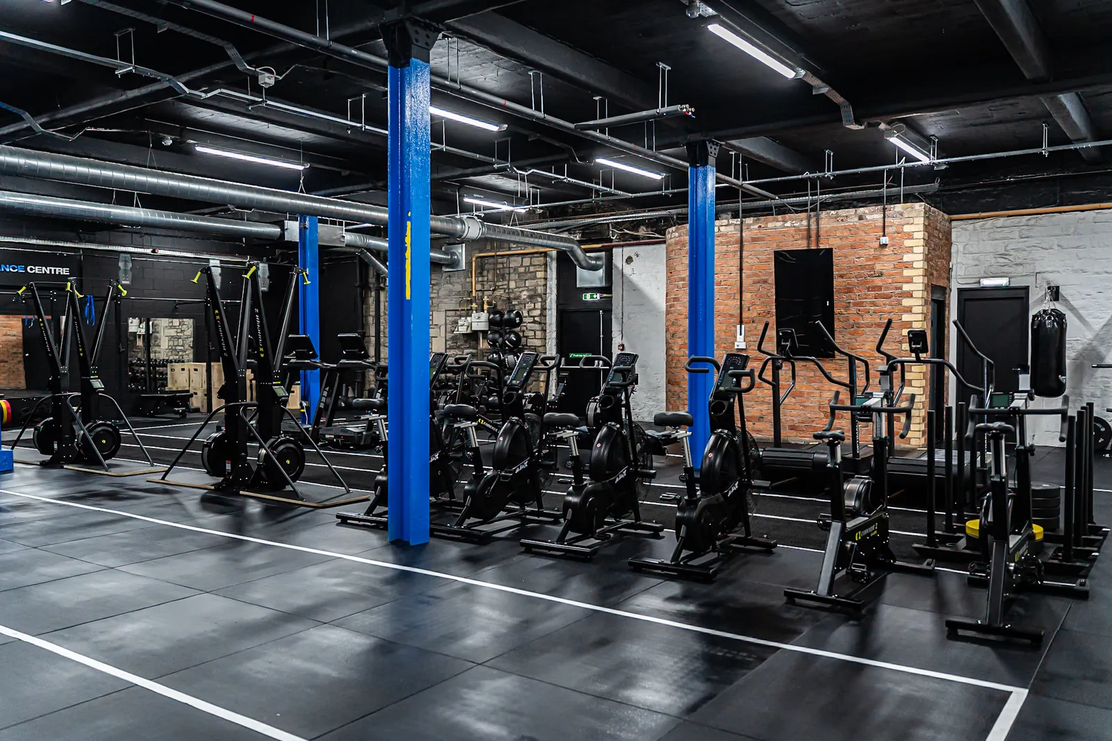 Optimal Performance Centre training floor with premium equipment